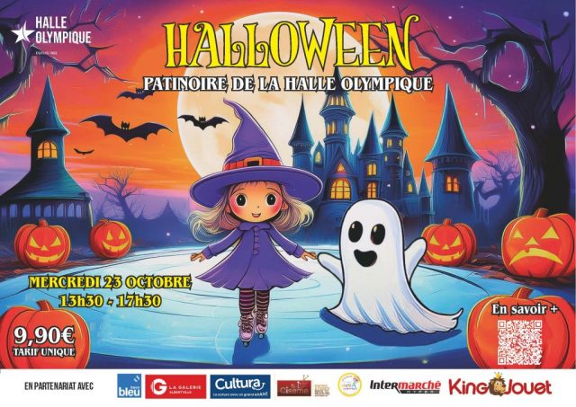 Séance à thème patinoire : Halloween