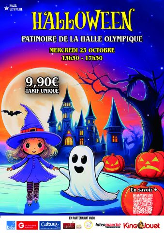 Séance à thème patinoire : Halloween