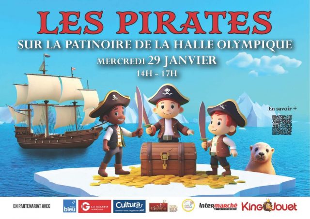 Séance à thème patinoire : Les Pirates