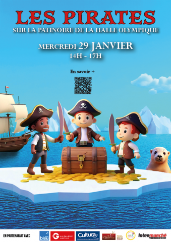 Séance à thème patinoire : Les Pirates