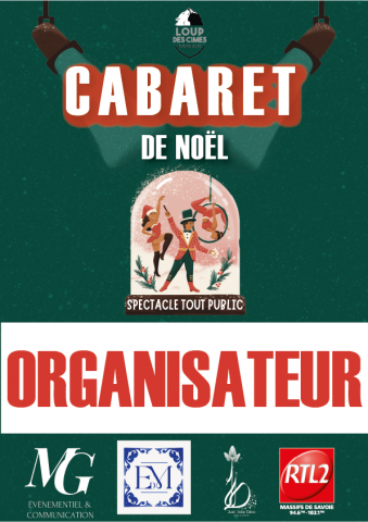 cabaret de Noël : badge organisateur